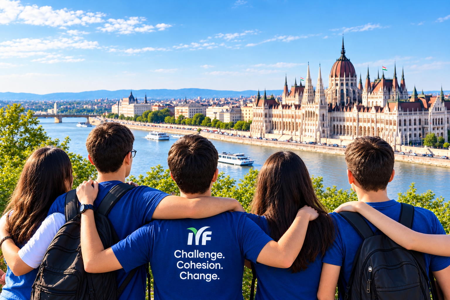 Jóvenes voluntarios de IYF Hungary